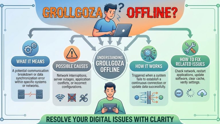 Grollgoza Offline Explained: Meaning, Reasons & Solutions Grollgoza Offline