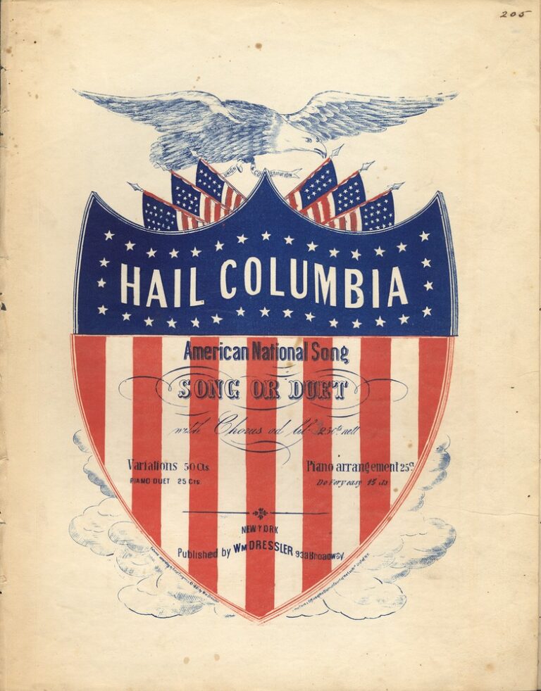 Leave the “Star-Spangled Banner” alone, but if it must be changed, return to “Hail, Columbia”
